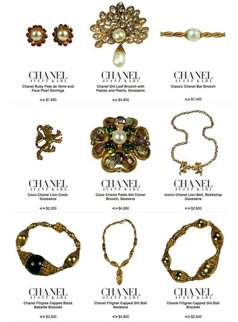 vintage coco chanel jewelry for sale|how to authenticate Chanel jewelry.